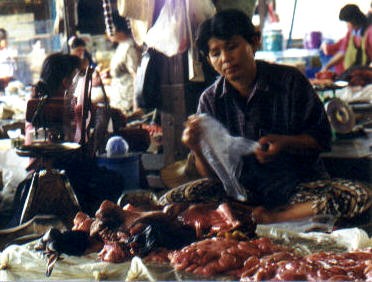 markt in Kad Tung Kwian